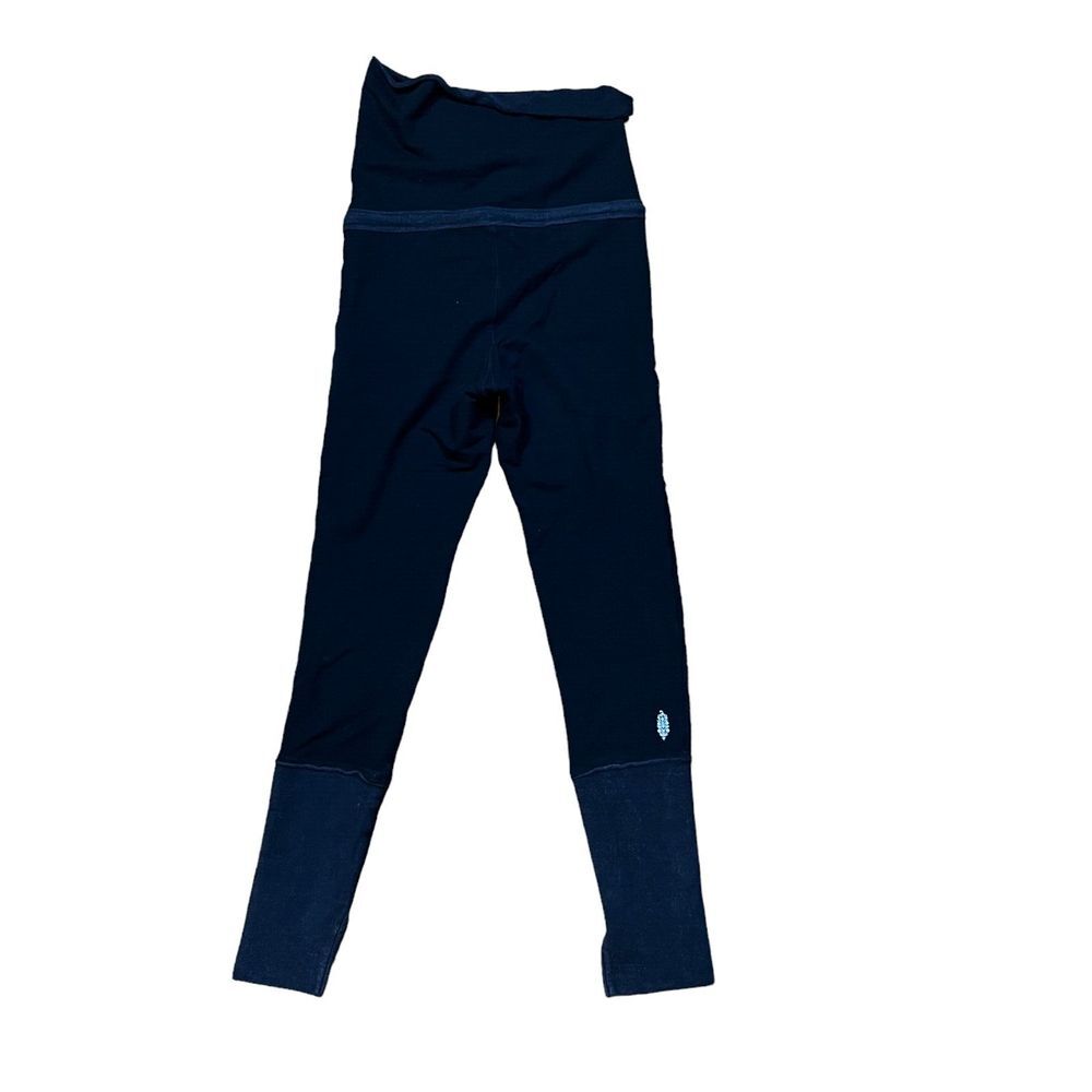 Free People Movement Cozy All Day Harem Legging Jogger Black Size XS - Picture 2 of 8